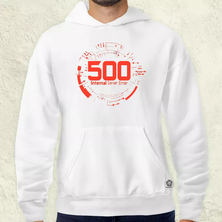 505 server error v11 férfi pulóver