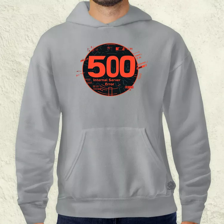 505 server error v15 férfi pulóver