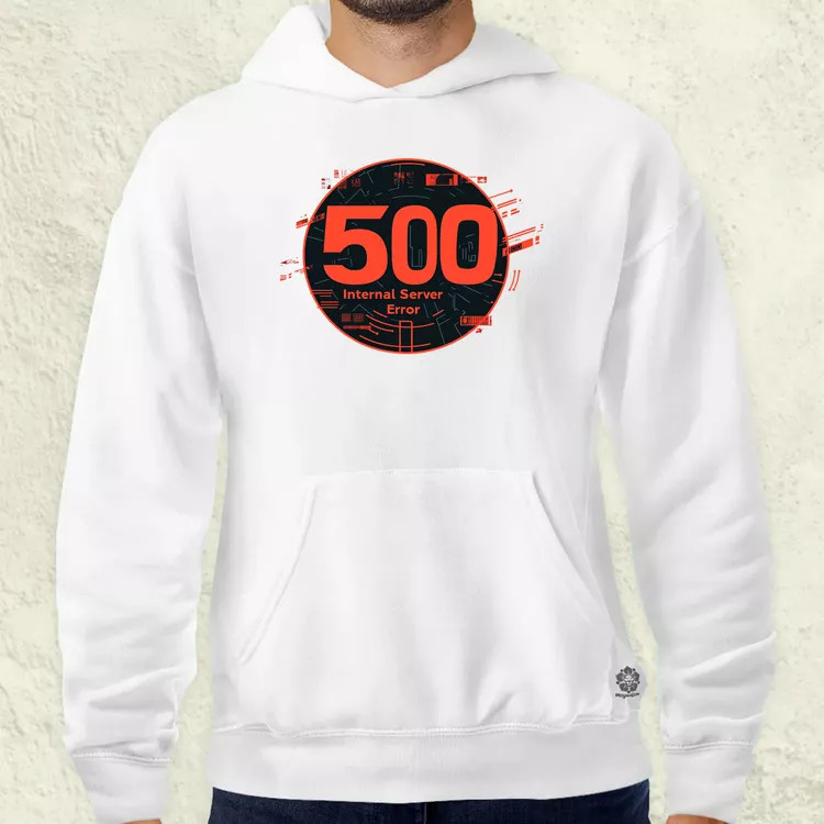 505 server error v15 férfi pulóver