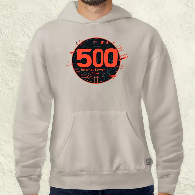 505 server error v15 férfi pulóver