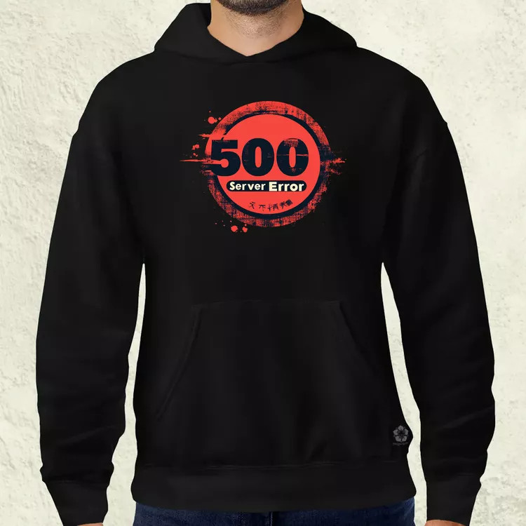 505 server error v17 férfi pulóver