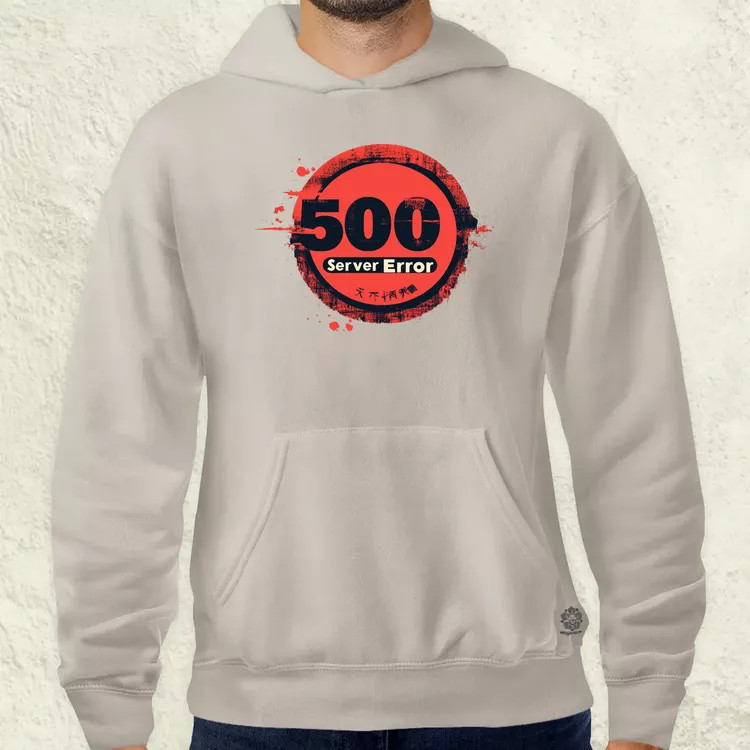 505 server error v17 férfi pulóver