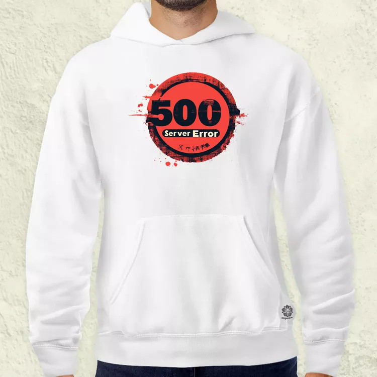 505 server error v17 férfi pulóver