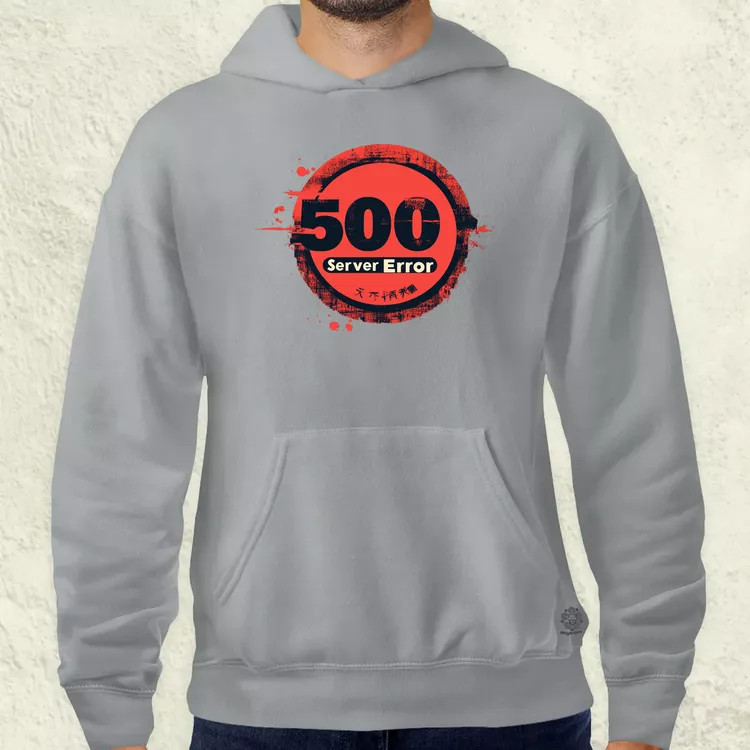 505 server error v17 férfi pulóver