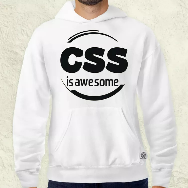 CSS is awesome v1 férfi pulóver