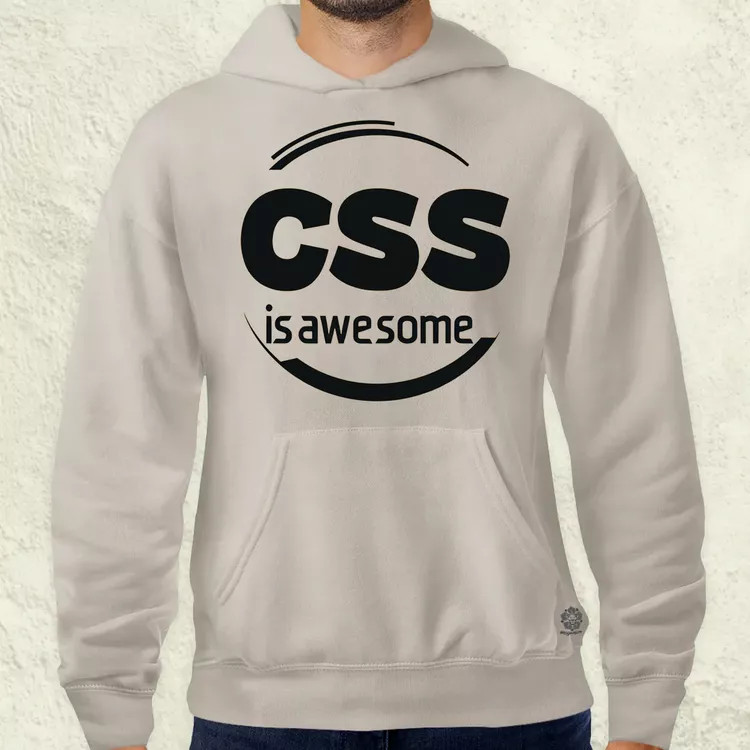 CSS is awesome v1 férfi pulóver