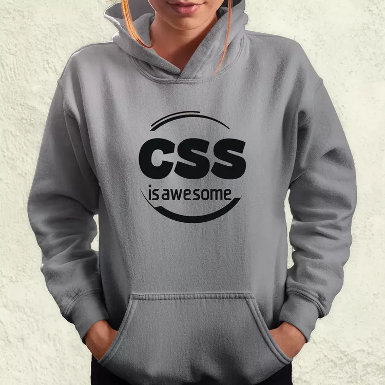 CSS is awesome v1 női pulóver