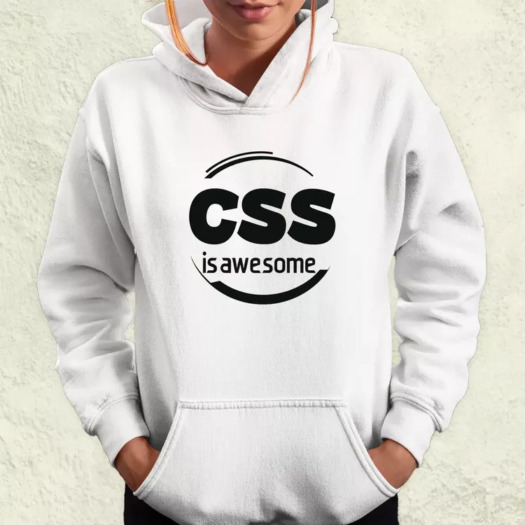 CSS is awesome v1 női pulóver