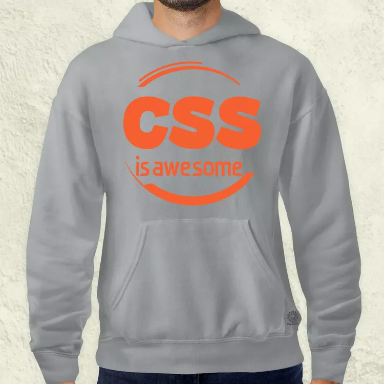 CSS is awesome v10 férfi pulóver