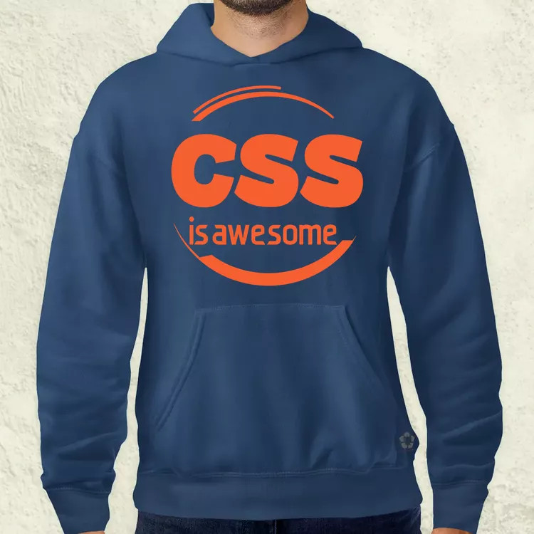 CSS is awesome v10 férfi pulóver