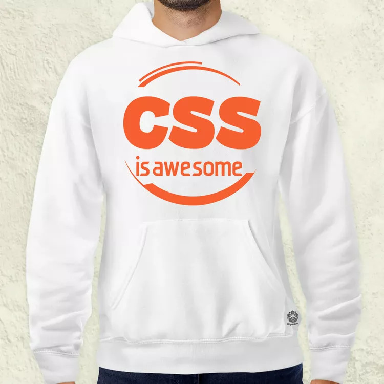CSS is awesome v10 férfi pulóver