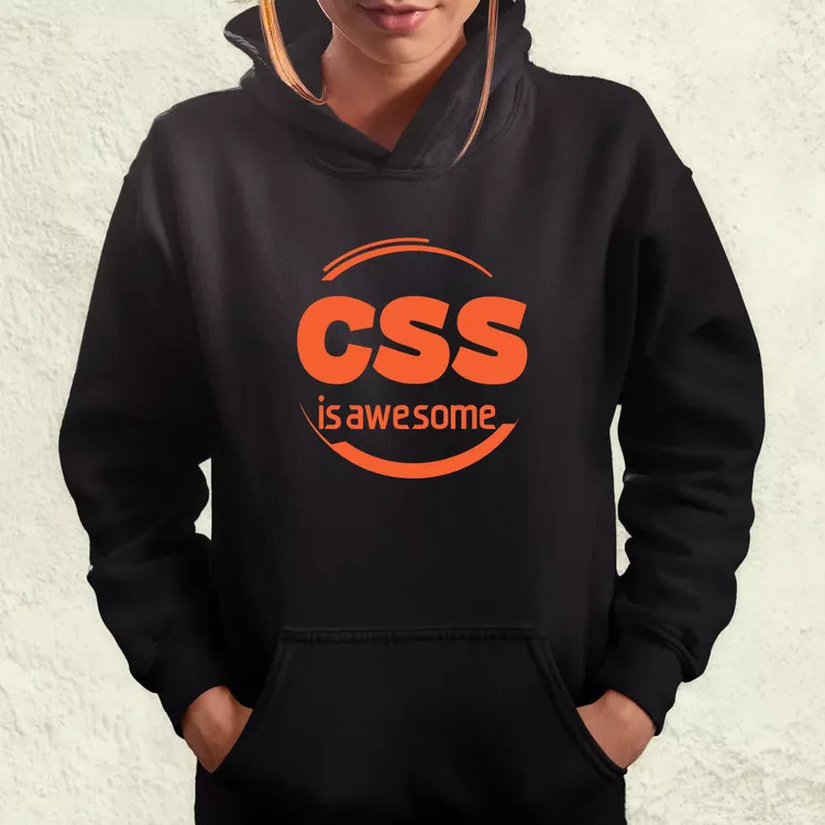 CSS is awesome v10 női pulóver