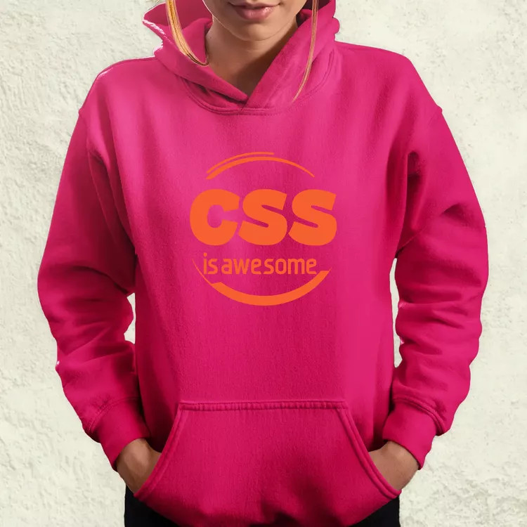 CSS is awesome v10 női pulóver