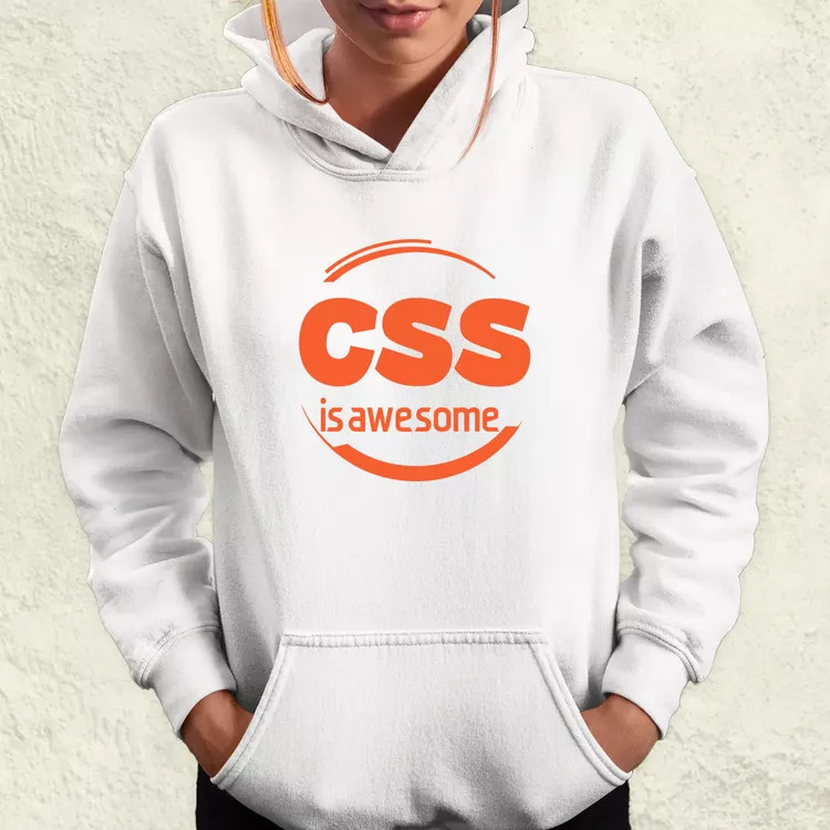 CSS is awesome v10 női pulóver