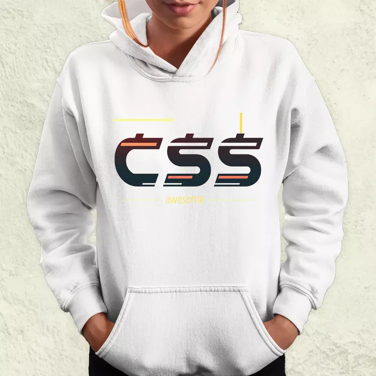 CSS is awesome v2 női pulóver