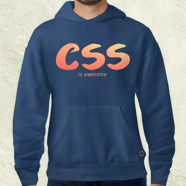 CSS is awesome v6 férfi pulóver