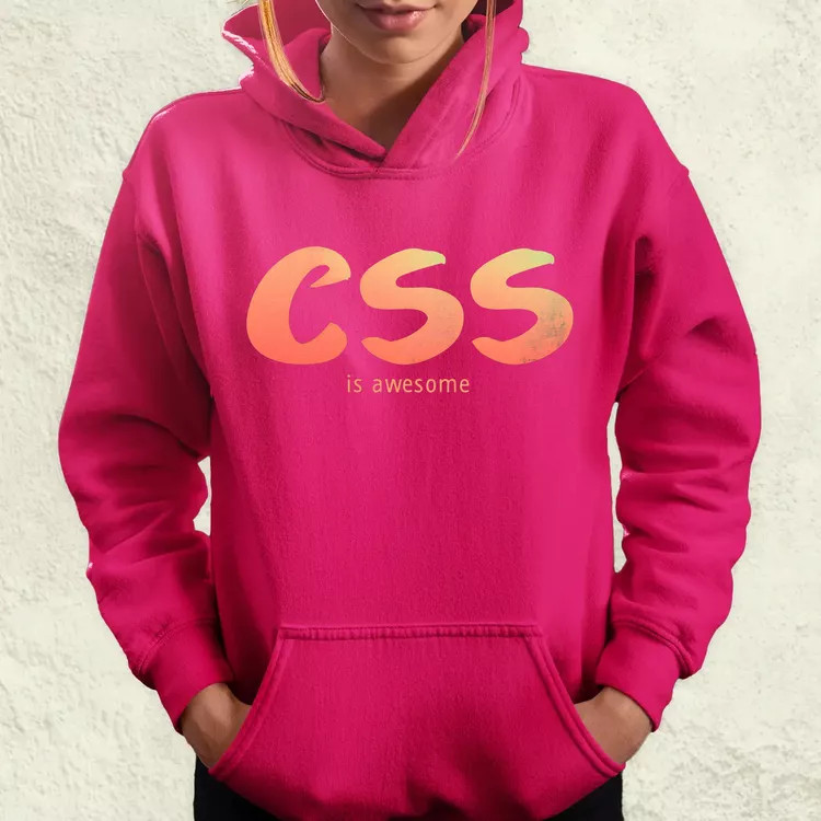 CSS is awesome v6 női pulóver