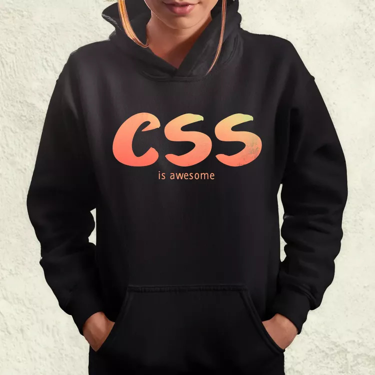 CSS is awesome v6 női pulóver