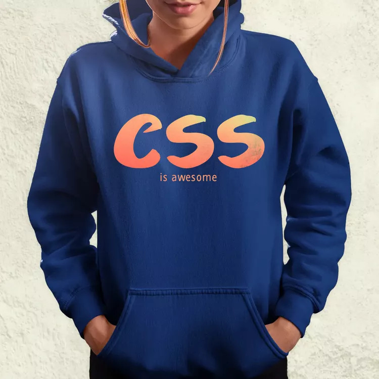 CSS is awesome v6 női pulóver