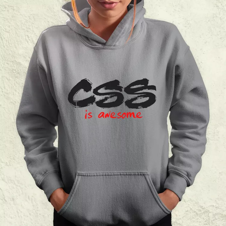 CSS is awesome v7 női pulóver