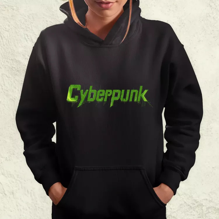 Cyberpunk v10 női pulóver