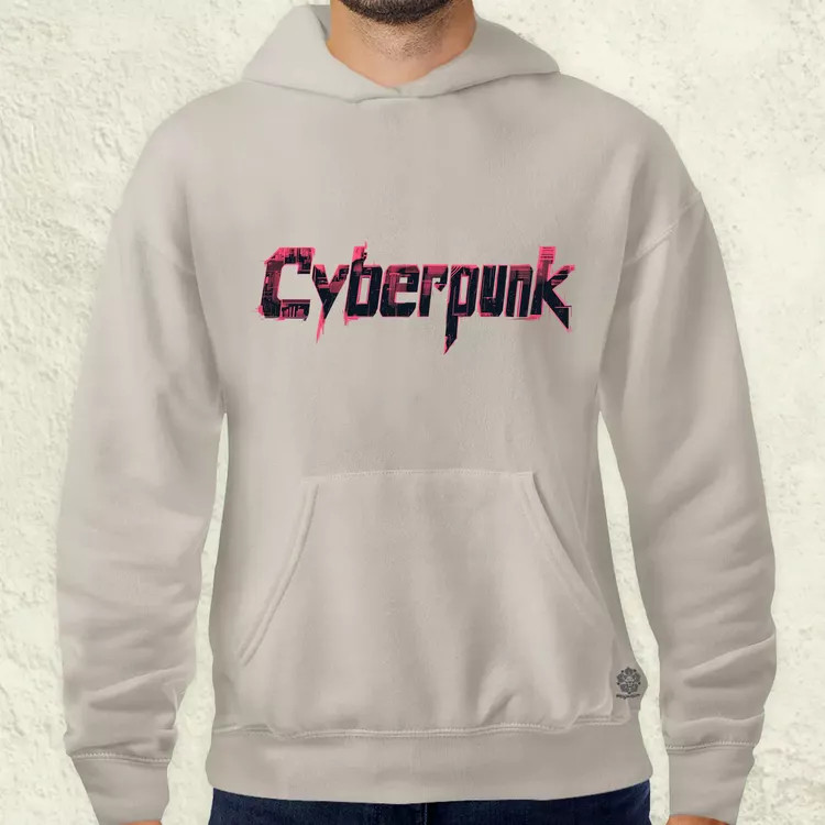 Cyberpunk v14 férfi pulóver