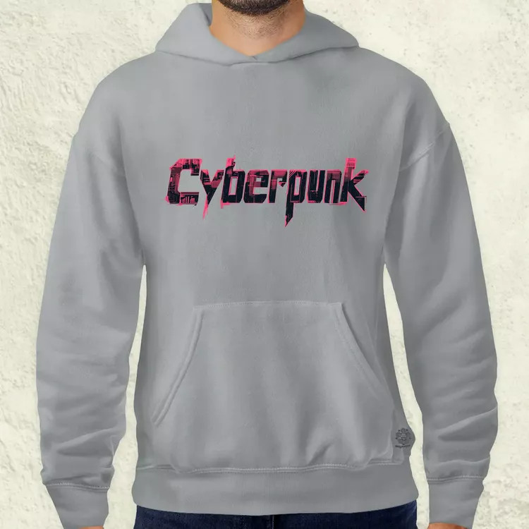 Cyberpunk v14 férfi pulóver