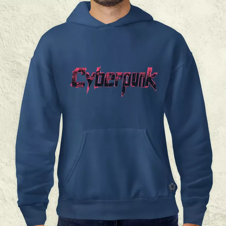 Cyberpunk v14 férfi pulóver