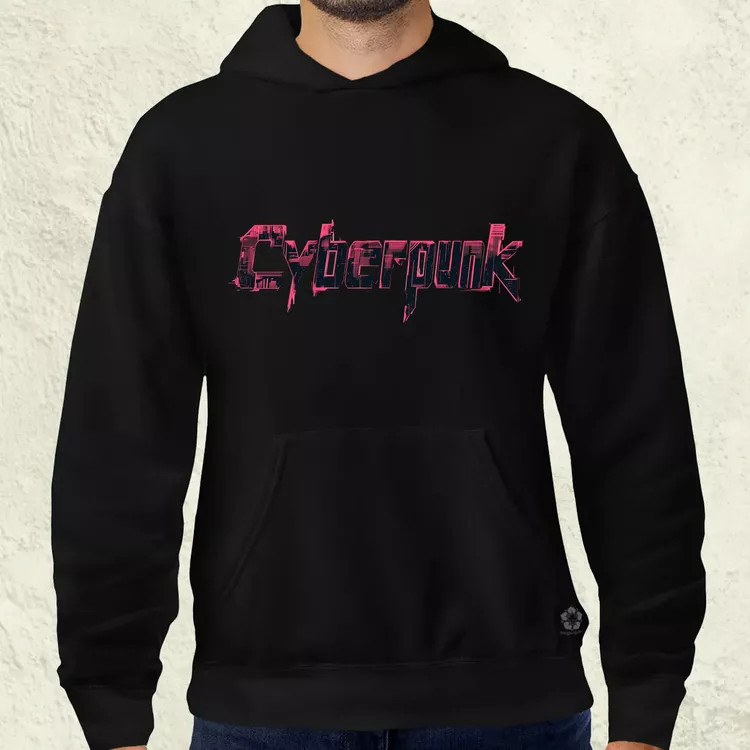 Cyberpunk v14 férfi pulóver