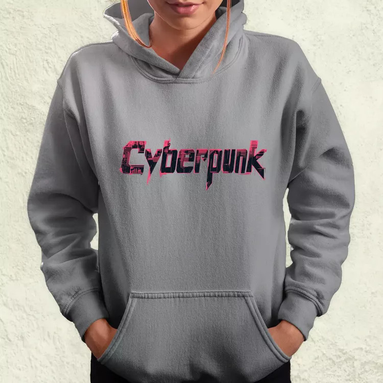 Cyberpunk v14 női pulóver