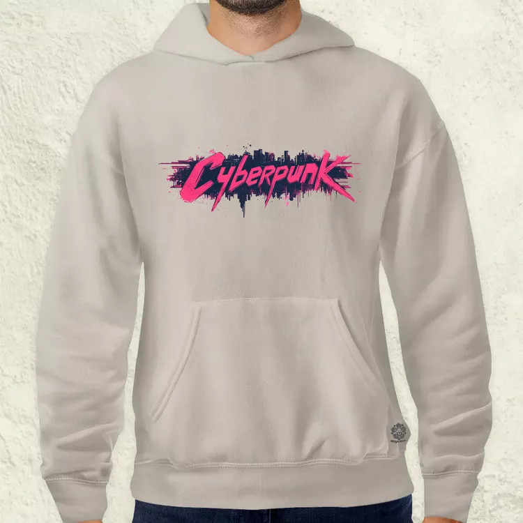 Cyberpunk v16 férfi pulóver