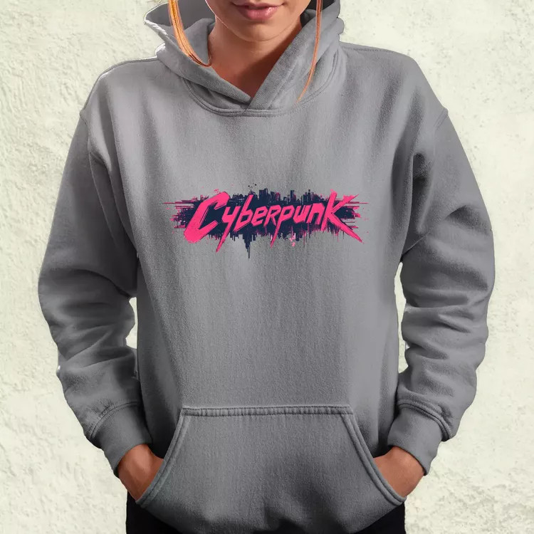 Cyberpunk v16 női pulóver