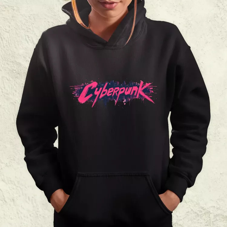 Cyberpunk v16 női pulóver