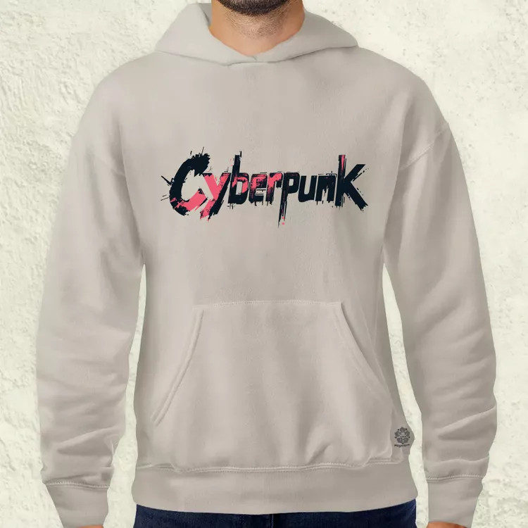 Cyberpunk v24 férfi pulóver