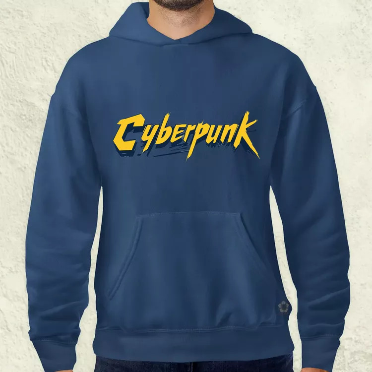 Cyberpunk v38 férfi pulóver