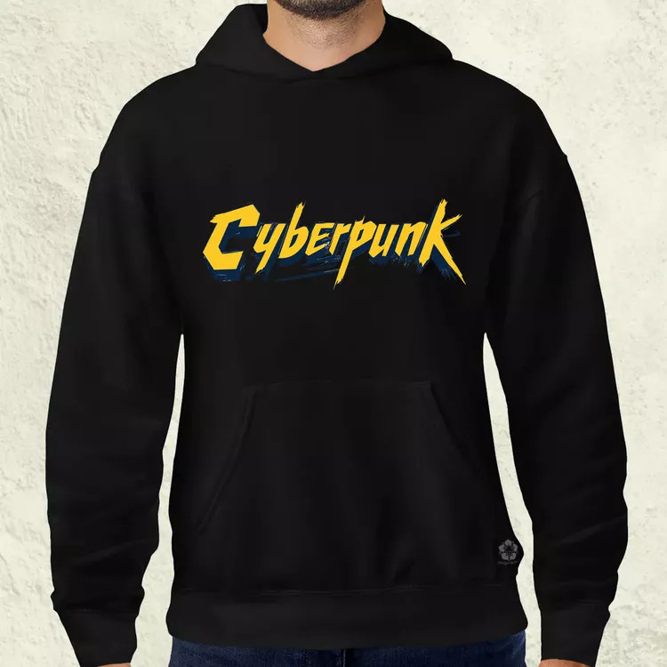 Cyberpunk v38 férfi pulóver