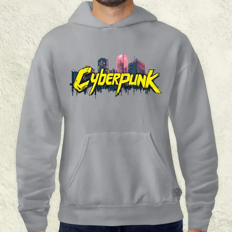 Cyberpunk v40 férfi pulóver