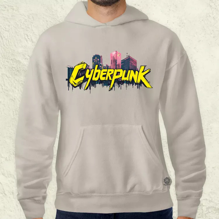 Cyberpunk v40 férfi pulóver