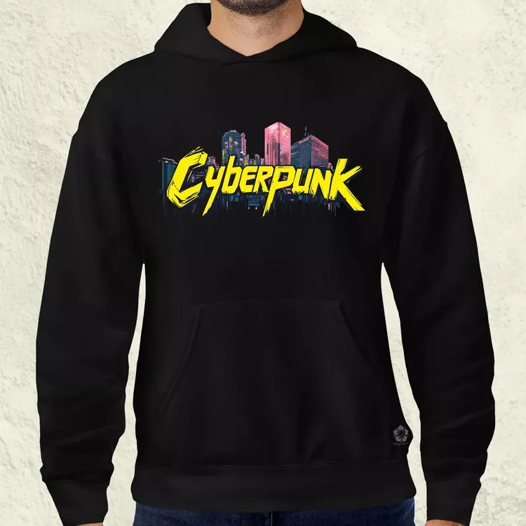 Cyberpunk v40 férfi pulóver