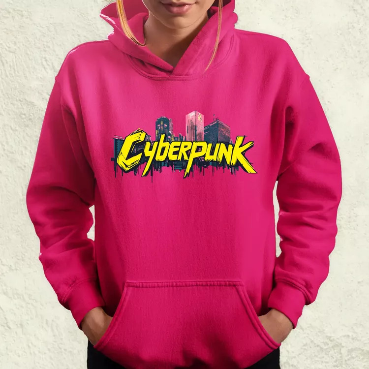 Cyberpunk v40 női pulóver