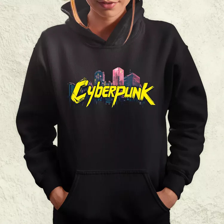 Cyberpunk v40 női pulóver