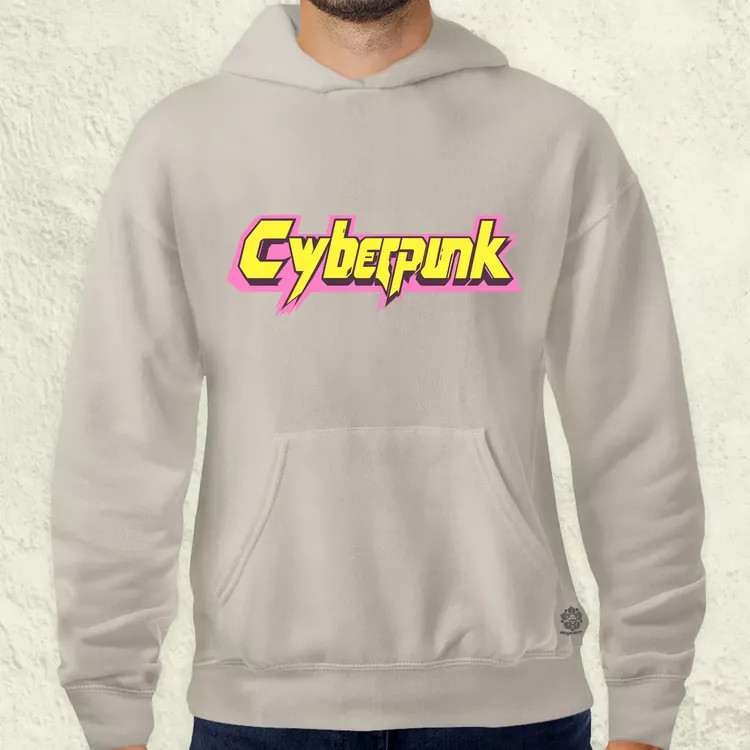 Cyberpunk v42 férfi pulóver