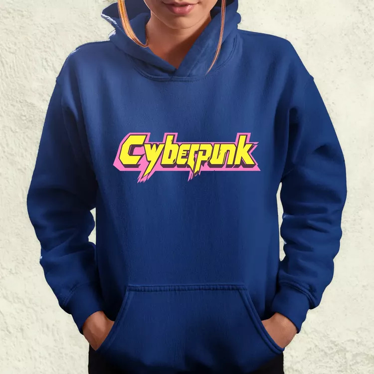 Cyberpunk v42 női pulóver