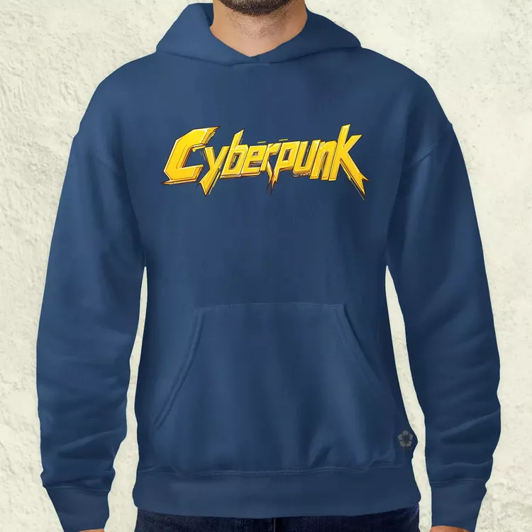 Cyberpunk v44 férfi pulóver