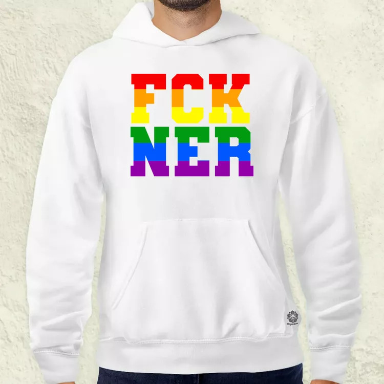 FCK Ner Pride férfi pulóver