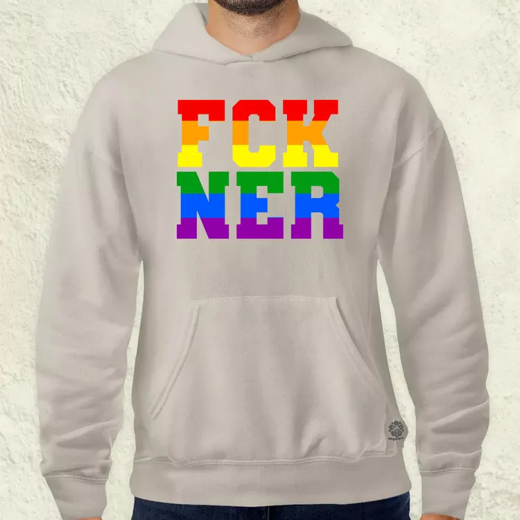 FCK Ner Pride férfi pulóver