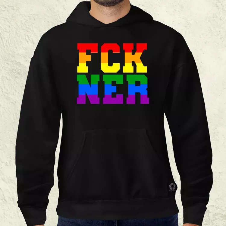 FCK Ner Pride férfi pulóver