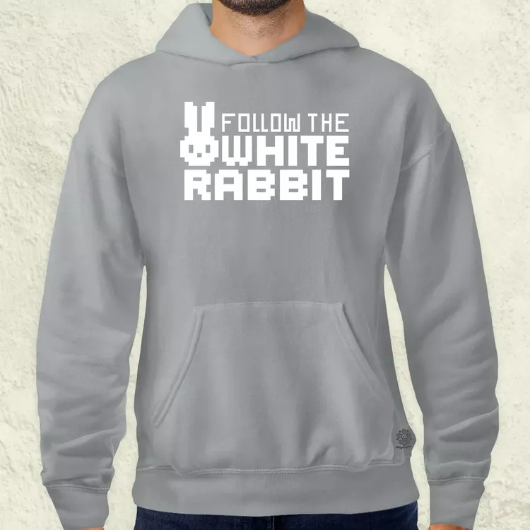 Follow the White Rabbit férfi pulóver