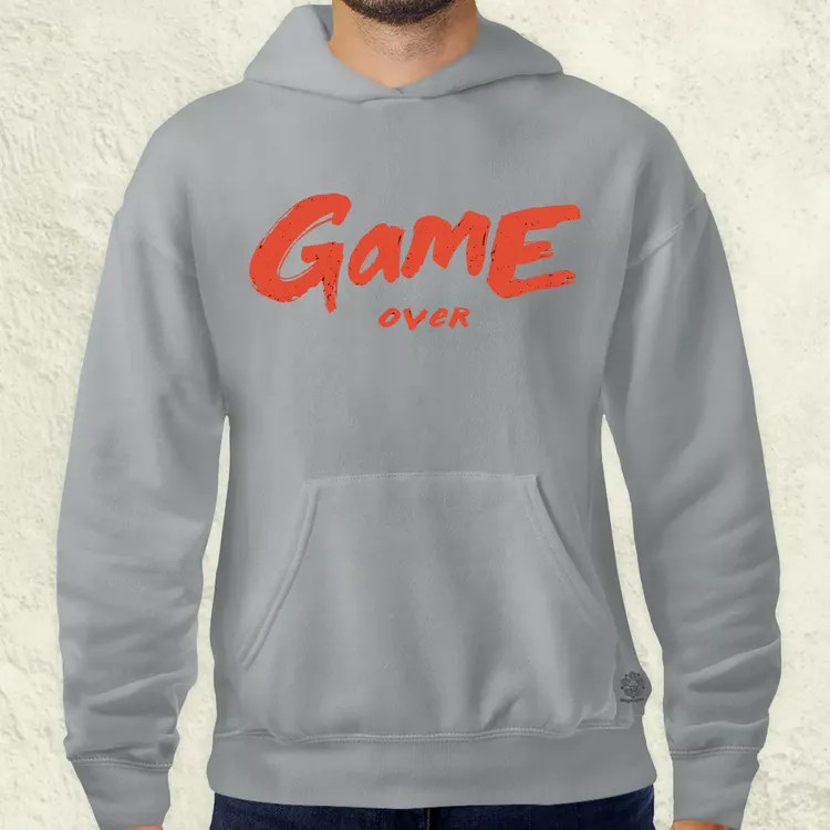 Game over v10 férfi pulóver