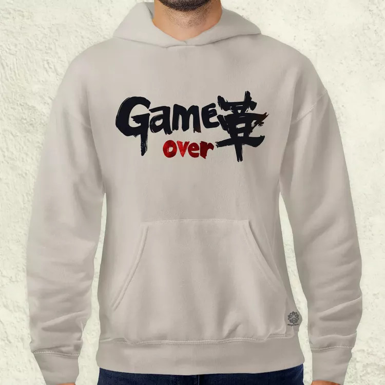 Game over v11 férfi pulóver